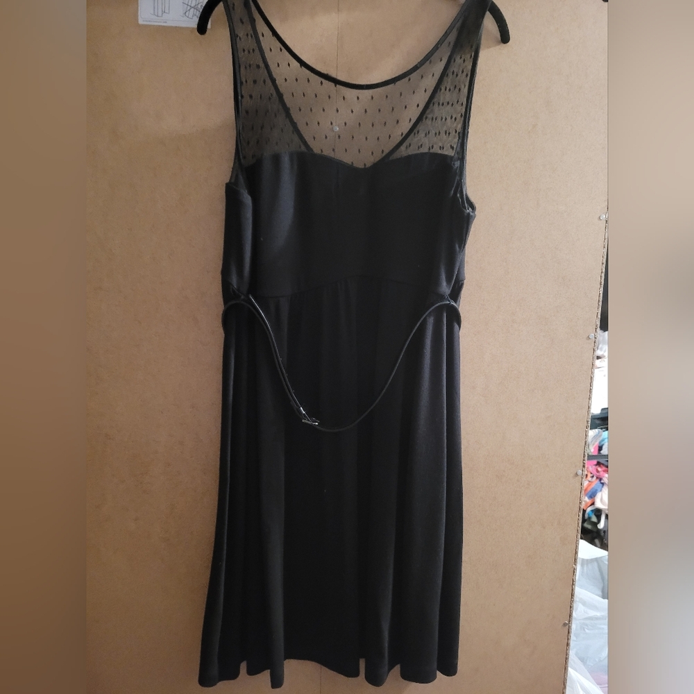 Torrid Black belted dress